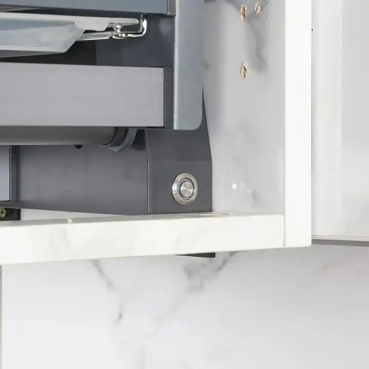 Motorized Pull Down Basket for Modern Kitchen Cabinets